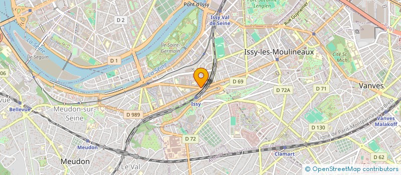 localisation de l'entreprise SCI TABAFRA à ISSY-LES-MOULINEAUX