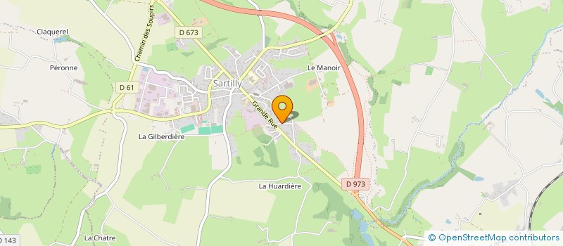 localisation de l'entreprise SCI TABAREE à SARTILLY-BAIE-BOCAGE
