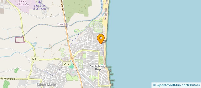 localisation de l'entreprise SCI TABARY  SAINTE-MARIE-LA-MER