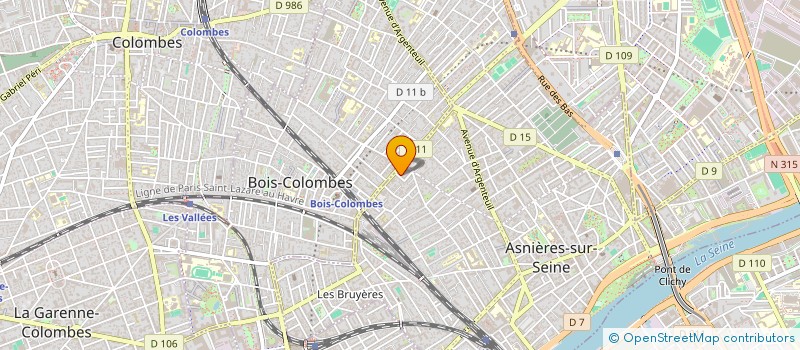 localisation de l'entreprise SCI TABBACCHI  CHAMARANDE