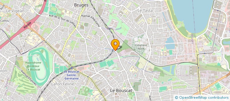 localisation de l'entreprise SCI TABBANE  BRUGES