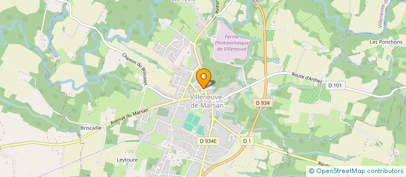 localisation de l'entreprise SCI TABELLION à VILLENEUVE-DE-MARSAN