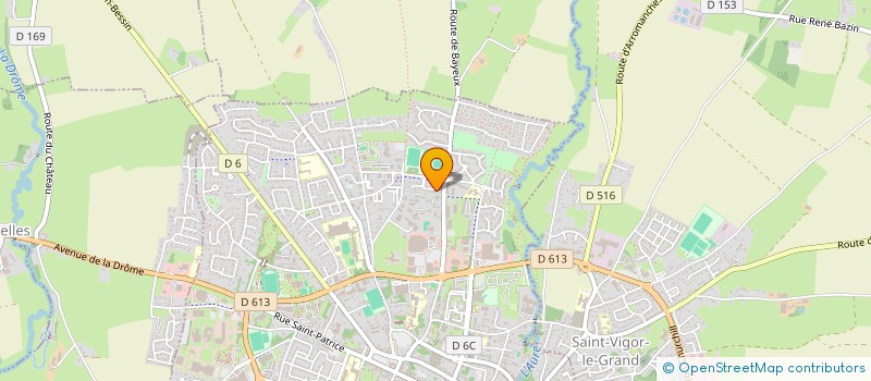 localisation de l'entreprise SCI TABELLION  BAYEUX