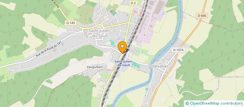 localisation de l'entreprise SCI TABERNACLE  SAINT-JULIEN-DU-SAULT