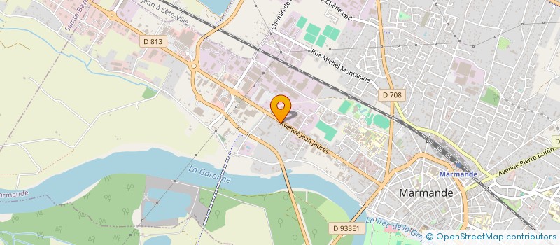 localisation de l'entreprise SCI TABLOC  MARMANDE