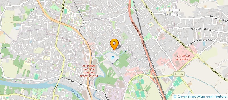 localisation de l'entreprise SCI TABOHOUT à ORLEANS