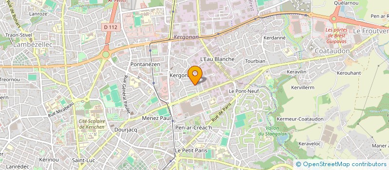 localisation de l'entreprise SCI TABOR  BREST