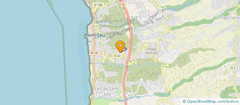 localisation de l'entreprise SCI TABOULI  SAINT-LEU