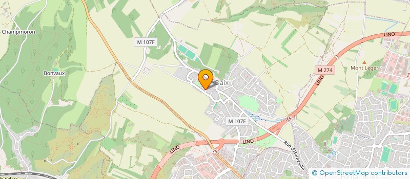 localisation de l'entreprise SCI TABTAB  DAIX