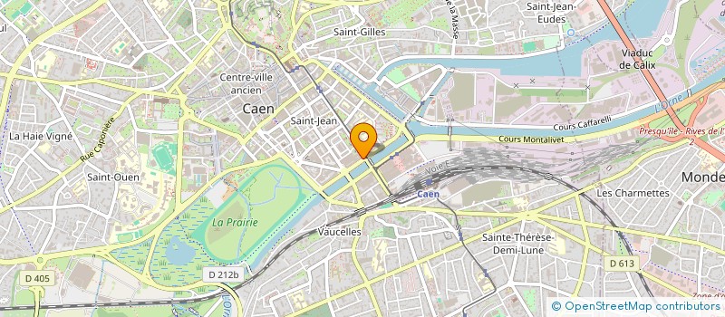 localisation de l'entreprise SCI TABURE à CAEN