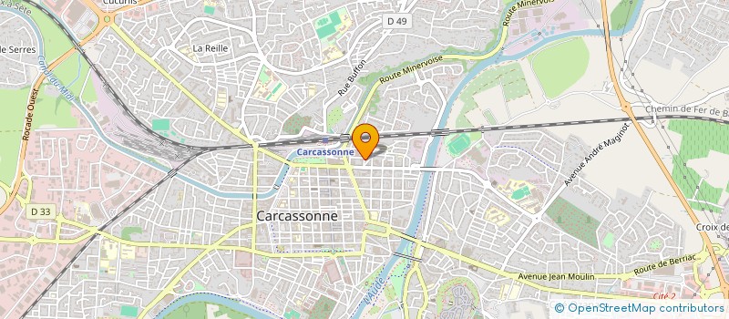 localisation de l'entreprise SCI TAC à CARCASSONNE