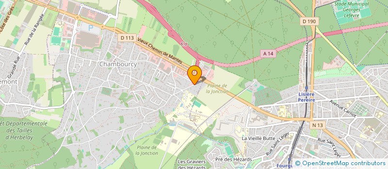 localisation de l'entreprise SCI TAC  CHAMBOURCY