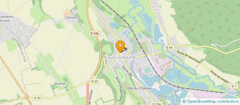 localisation de l'entreprise SCI TAC  AUBERMESNIL-BEAUMAIS