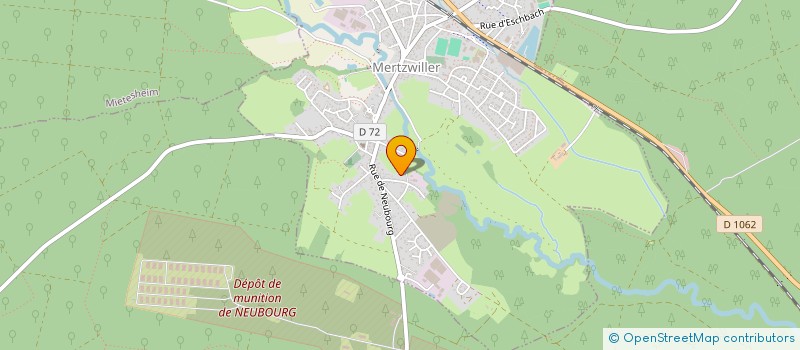 localisation de l'entreprise SCI TAC  MERTZWILLER