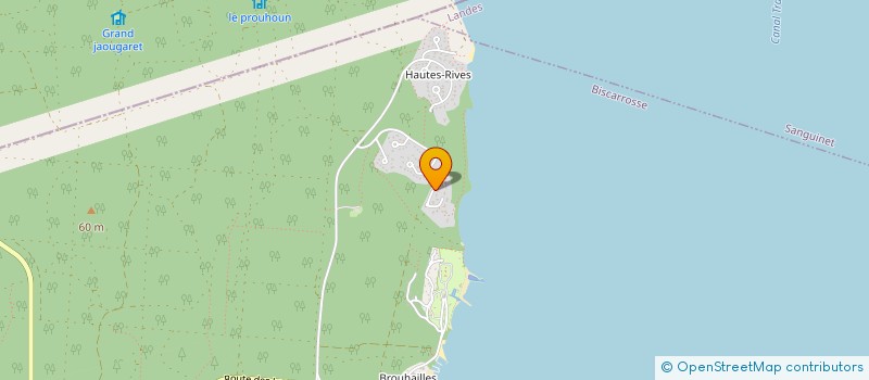 localisation de l'entreprise SCI TACA  BISCARROSSE