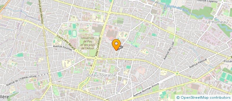 localisation de l'entreprise SCI TACHOIRES à PAU