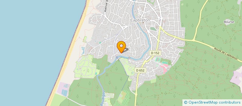 localisation de l'entreprise SCI TACHON à CAPBRETON