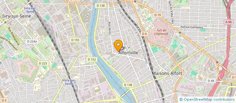 localisation de l'entreprise SCI TADAM à ALFORTVILLE