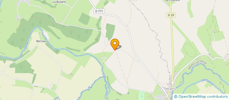 localisation de l'entreprise SCI TADE à ECOUCHE-LES-VALLEES
