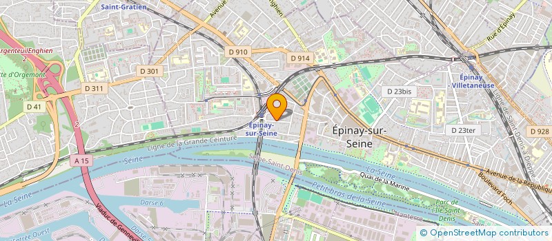 localisation de l'entreprise SCI TADJIMMO à EPINAY-SUR-SEINE