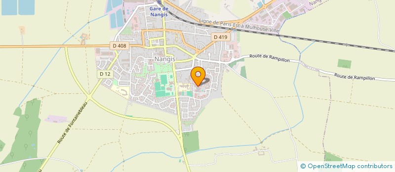 localisation de l'entreprise SCI TADUDULE  NANGIS