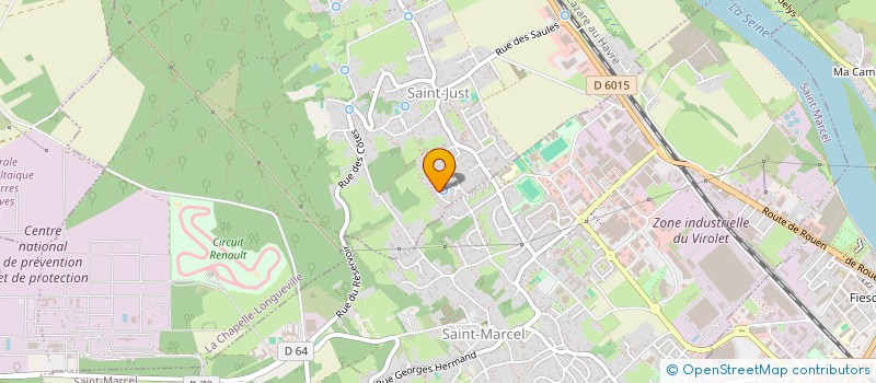 localisation de l'entreprise SCI TAEG  LA CHAPELLE-LONGUEVILLE