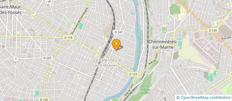 localisation de l'entreprise SCI TAF à SAINT-MAUR-DES-FOSSES