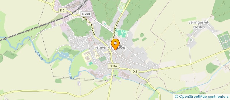 localisation de l'entreprise SCI TAFA  FERE-EN-TARDENOIS