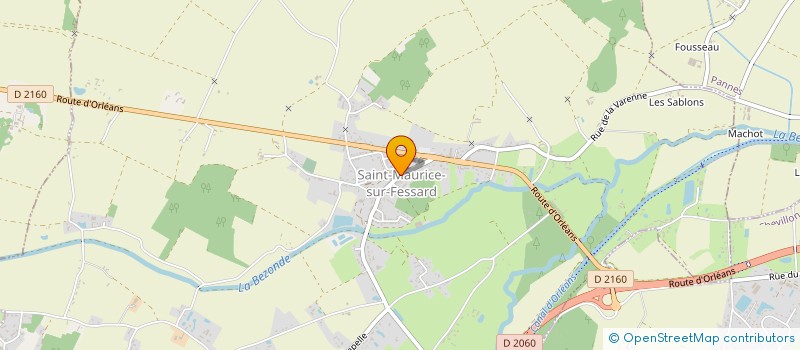 localisation de l'entreprise SCI TAGOT à SAINT-MAURICE-SUR-FESSARD