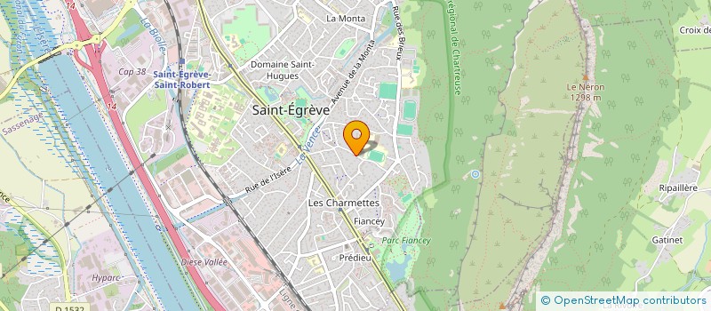 localisation de l'entreprise SCI TAGUY.COM  SAINT-EGREVE