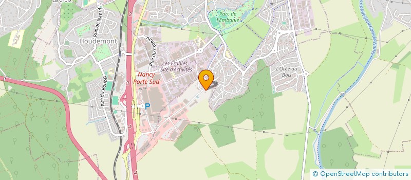 localisation de l'entreprise SCI TAHA'A  FLEVILLE-DEVANT-NANCY