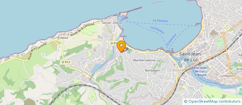 localisation de l'entreprise SCI TAHEO  CIBOURE