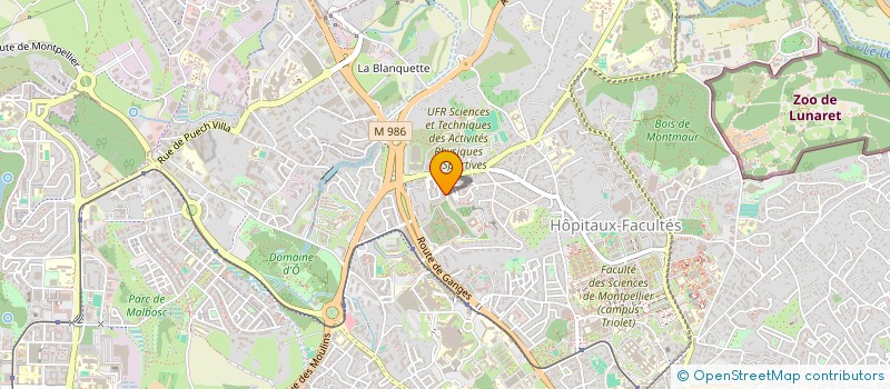 localisation de l'entreprise SCI TAHERI TAHERI à MONTPELLIER