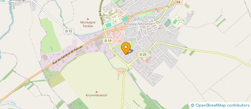 localisation de l'entreprise SCI TAHIL à BOULAY-MOSELLE