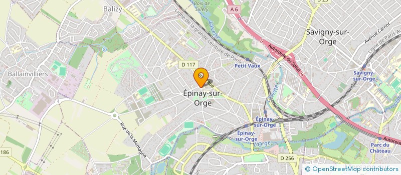 localisation de l'entreprise SCI TAHIR  EPINAY-SUR-ORGE