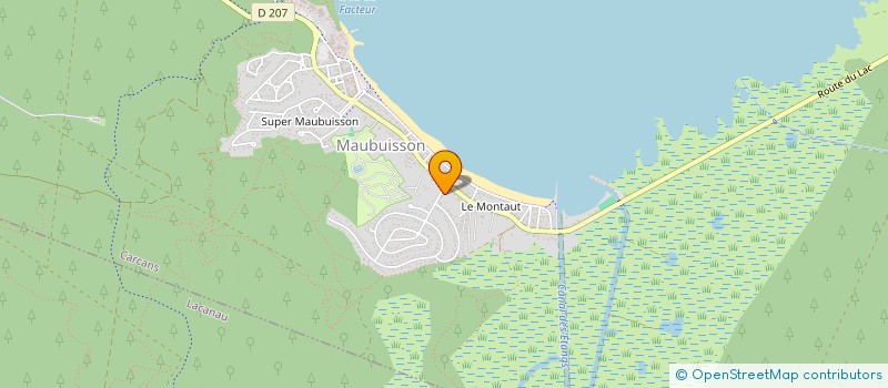 localisation de l'entreprise SCI TAHITI ITI  CARCANS