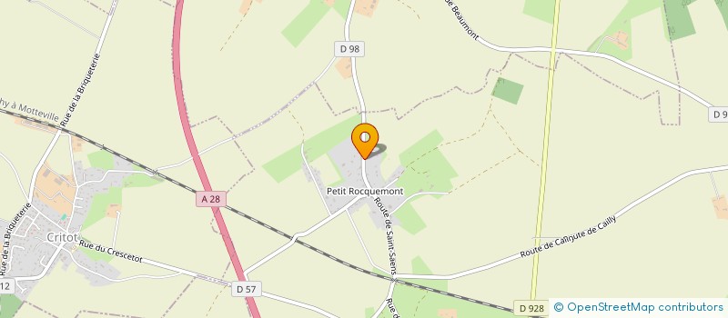 localisation de l'entreprise SCI TAHITI PAR ABREVIATION SCI TAHITI  ROCQUEMONT