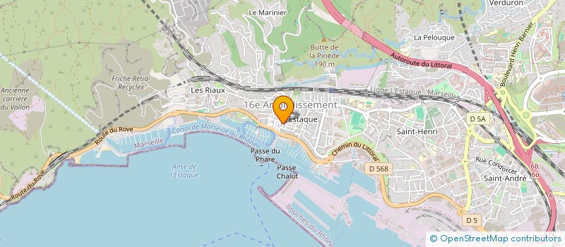 localisation de l'entreprise SCI TAHLOA à MARSEILLE