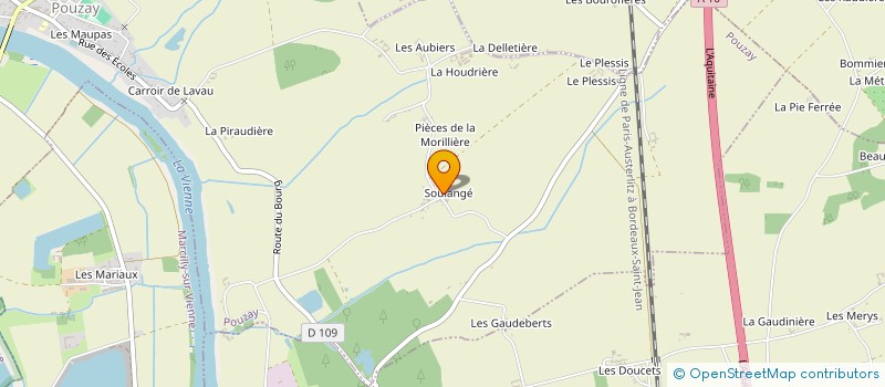 localisation de l'entreprise SCI TAHOE LYNCH TUFFEAUX  POUZAY