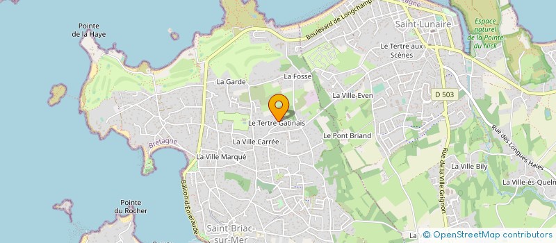 localisation de l'entreprise SCI TAHON  SAINT-BRIAC-SUR-MER