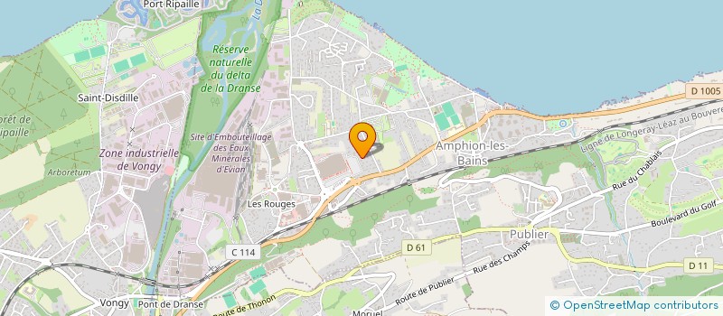 localisation de l'entreprise SCI TAI GUI  PUBLIER