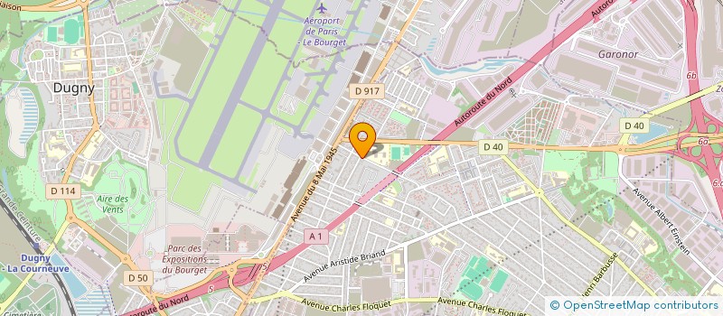 localisation de l'entreprise SCI TAIBINI à LE BLANC-MESNIL