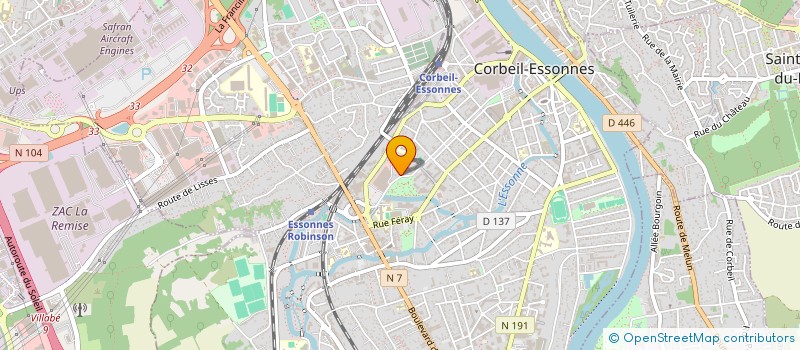 localisation de l'entreprise SCI TAIGH BREAGHA à CORBEIL-ESSONNES