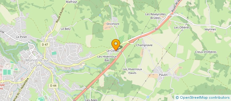 localisation de l'entreprise SCI TAIGO  MONISTROL-SUR-LOIRE