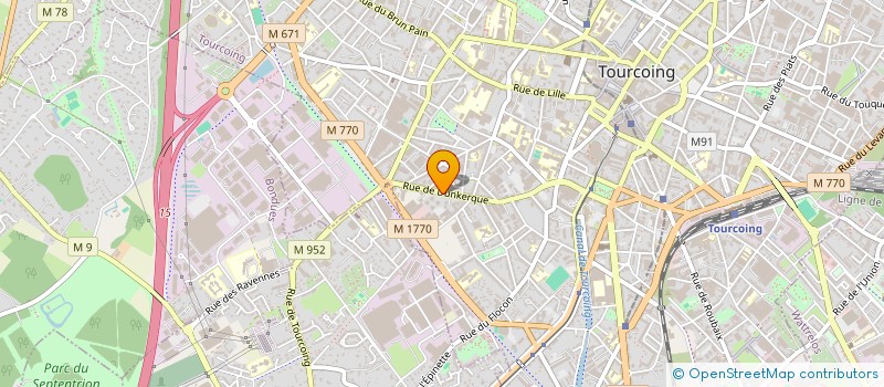 localisation de l'entreprise SCI TAIKO  TOURCOING