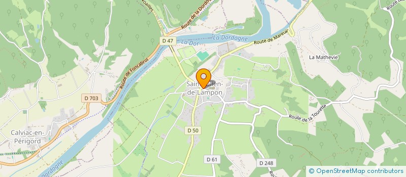 localisation de l'entreprise SCI TAILLADE AMN  SAINT-JULIEN-DE-LAMPON