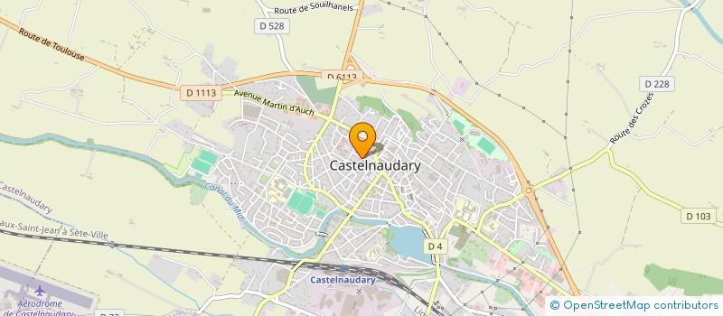 localisation de l'entreprise SCI TAILLAND ET CIE  CASTELNAUDARY