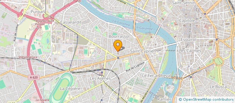 localisation de l'entreprise SCI TAILLEFER à TOULOUSE