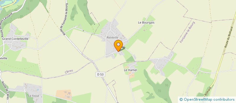 localisation de l'entreprise SCI TAILLEUX  AUTHIEUX-RATIEVILLE