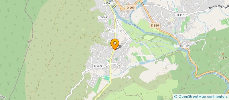 localisation de l'entreprise SCI TAILYS à CAZILHAC